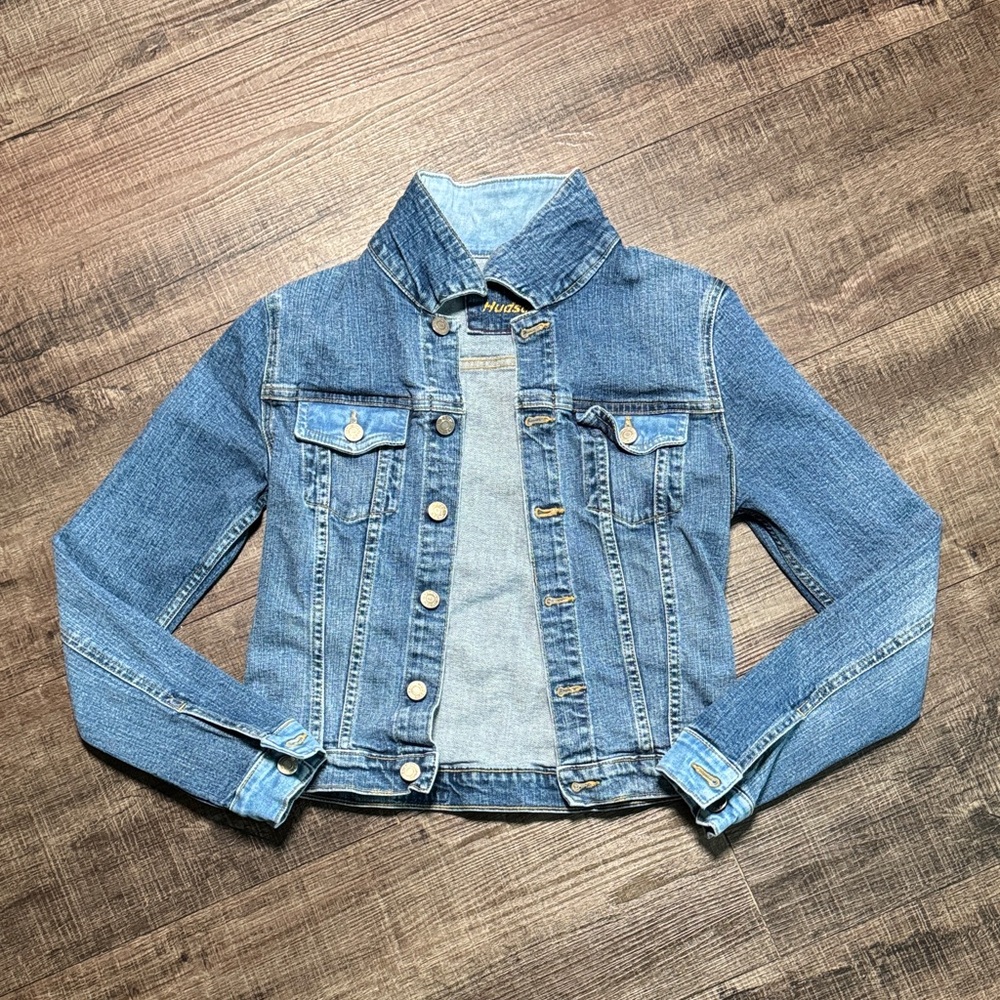 Hudson Jeans Classic Blue Denim Jacket